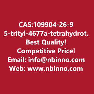 5-trityl-4677a-tetrahydrothieno32-cpyridin-2-one-manufacturer-cas109904-26-9-big-0