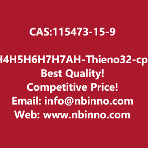 2h4h5h6h7h7ah-thieno32-cpyridin-2-one-hydrochloride-manufacturer-cas115473-15-9-big-0