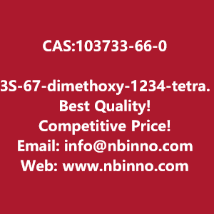 3s-67-dimethoxy-1234-tetrahydroisoquinoline-3-carboxylic-acid-manufacturer-cas103733-66-0-big-0