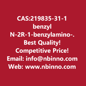 benzyl-n-2r-1-benzylamino-3-hydroxy-1-oxopropan-2-ylcarbamate-manufacturer-cas219835-31-1-big-0