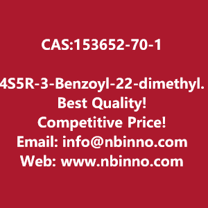4s5r-3-benzoyl-22-dimethyl-4-phenyloxazolidine-5-carboxylic-acid-manufacturer-cas153652-70-1-big-0