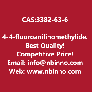 4-4-fluoroanilinomethylidenecyclohexa-25-dien-1-one-manufacturer-cas3382-63-6-big-0