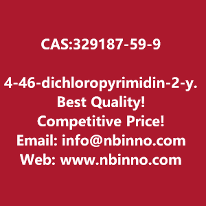4-46-dichloropyrimidin-2-ylaminobenzonitrile-manufacturer-cas329187-59-9-big-0