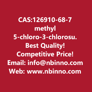 methyl-5-chloro-3-chlorosulfonyl-thiophene-2-carboxylate-manufacturer-cas126910-68-7-big-0