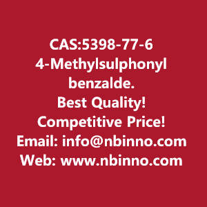 4-methylsulphonyl-benzaldehyde-manufacturer-cas5398-77-6-big-0
