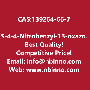 s-4-4-nitrobenzyl-13-oxazolidine-2-one-manufacturer-cas139264-66-7-big-0