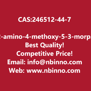 2-amino-4-methoxy-5-3-morpholin-4-ylpropoxybenzamide-manufacturer-cas246512-44-7-big-0