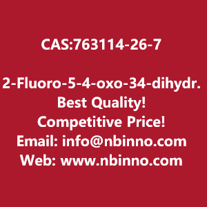 2-fluoro-5-4-oxo-34-dihydrophthalazin-1-ylmethylbenzoic-acid-manufacturer-cas763114-26-7-big-0