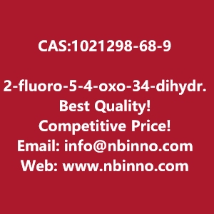 2-fluoro-5-4-oxo-34-dihydrophthalazin-1-ylmethylbenzonitrile-manufacturer-cas1021298-68-9-big-0