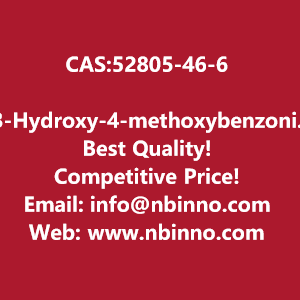 3-hydroxy-4-methoxybenzonitrile-manufacturer-cas52805-46-6-big-0