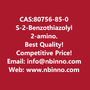 s-2-benzothiazolyl-2-amino-alpha-methoxyimino-4-thiazolethiolacetate-manufacturer-cas80756-85-0-big-0