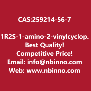 1r2s-1-amino-2-vinylcyclopropane-carboxylic-acid-ethyl-ester-hydrochloride-manufacturer-cas259214-56-7-big-0