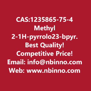 methyl-2-1h-pyrrolo23-bpyridin-5-yloxy-4-fluorobenzoate-manufacturer-cas1235865-75-4-big-0