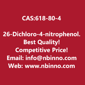 26-dichloro-4-nitrophenol-manufacturer-cas618-80-4-big-0