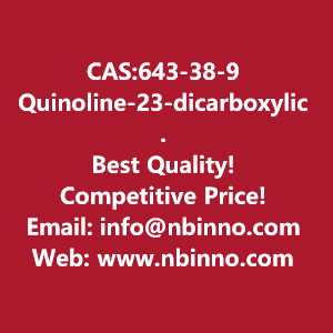quinoline-23-dicarboxylic-acid-manufacturer-cas643-38-9-big-0