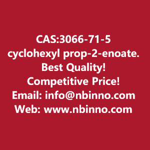 cyclohexyl-prop-2-enoate-manufacturer-cas3066-71-5-big-0