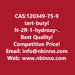 tert-butyl-n-2r-1-hydroxy-3-phenylmethoxypropan-2-ylcarbamate-manufacturer-cas120349-75-9-big-0