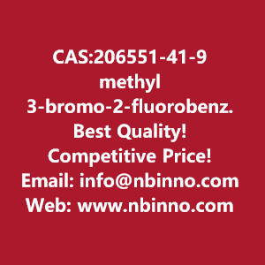 methyl-3-bromo-2-fluorobenzoate-manufacturer-cas206551-41-9-big-0