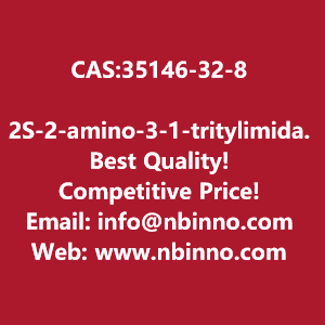 2s-2-amino-3-1-tritylimidazol-4-ylpropanoic-acid-manufacturer-cas35146-32-8-big-0