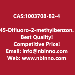45-difluoro-2-methylbenzonitrile-manufacturer-cas1003708-82-4-big-0
