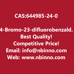 4-bromo-23-difluorobenzaldehyde-manufacturer-cas644985-24-0-big-0