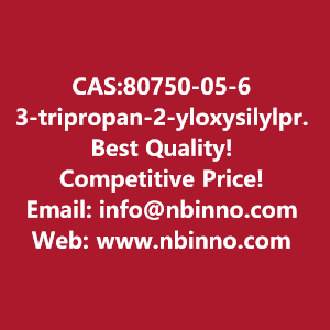 3-tripropan-2-yloxysilylpropyl-2-methylprop-2-enoate-manufacturer-cas80750-05-6-big-0