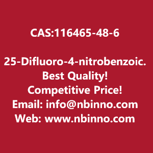 25-difluoro-4-nitrobenzoic-acid-manufacturer-cas116465-48-6-big-0