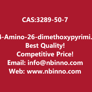 4-amino-26-dimethoxypyrimidine-manufacturer-cas3289-50-7-big-0
