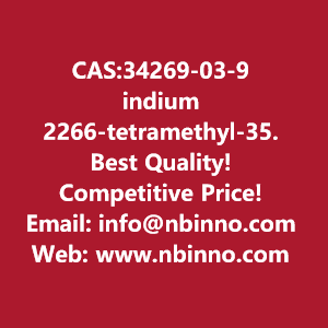 indium-2266-tetramethyl-35-heptanedionate-manufacturer-cas34269-03-9-big-0