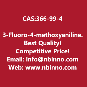 3-fluoro-4-methoxyaniline-manufacturer-cas366-99-4-big-0
