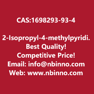 2-isopropyl-4-methylpyridin-3-amine-manufacturer-cas1698293-93-4-big-0