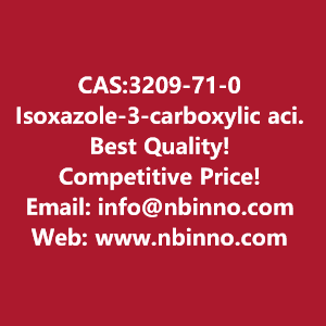 isoxazole-3-carboxylic-acid-manufacturer-cas3209-71-0-big-0