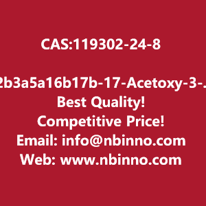 2b3a5a16b17b-17-acetoxy-3-hydroxy-2-4-morpholinyl-16-1-pyrrolidinylandrostane-manufacturer-cas119302-24-8-big-0