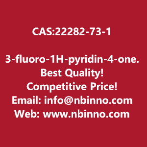 3-fluoro-1h-pyridin-4-one-manufacturer-cas22282-73-1-big-0